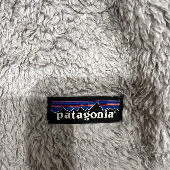 PATAGONIA Women's Los Gatos 1/4 Zip Pullover Fleece Sweater Size M In Gray - Picture 8 of 9